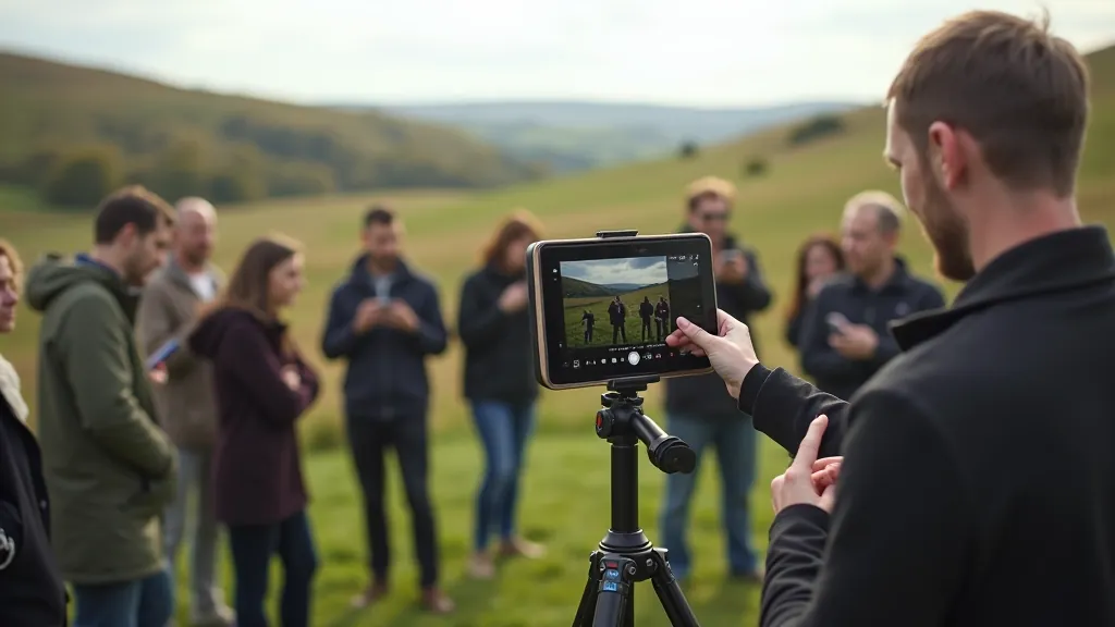 Composition and framing workshop outdoors in Wexford